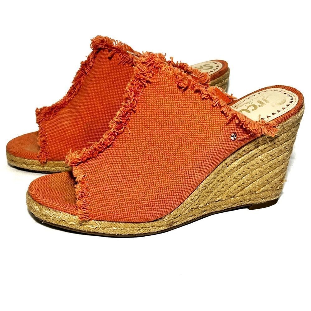 Circus by Sam Edelman Orange Baker Wedges {Size 7.5} - Picture 10 of 12